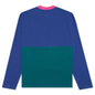 Gastromaniac Long Sleeve Football Shirt - Blue