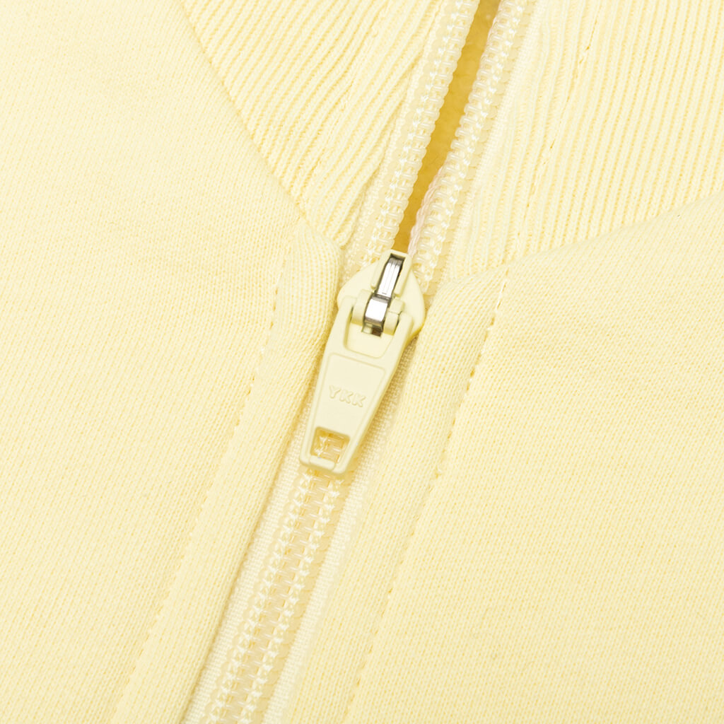 Gastromaniac Overlay Half Zip Fleece - Lemon