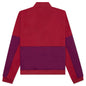 Gastromaniac Overlay Half Zip Fleece - Maroon