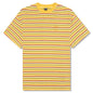 Nineties Blocked Striped T-Shirt - Mustard