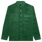 Trademark Wide Wale Snap Shirt - Green