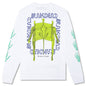 Worm in the Apple Long Sleeve - White