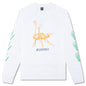 Worm in the Apple Long Sleeve - White