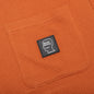Core Mock Neck Waffle Long Sleeve - Terracotta
