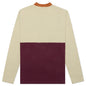 Gastromaniac Long Sleeve Football Shirt - Tan
