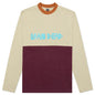 Gastromaniac Long Sleeve Football Shirt - Tan