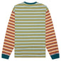 Nineties Blocked Striped L/S - Mallard