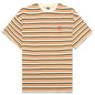 Nineties Blocked Striped T-Shirt - Cream