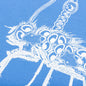 Worm In the Apple Long Sleeve - Blue