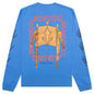 Worm In the Apple Long Sleeve - Blue