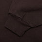 Embroidery Script Logo Crewneck Sweater - Chocolate/Creme