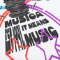 Musica Tee - White
