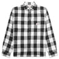 Buffalo Plaid Shirt - Bone