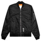 Built Bomber Jacket - Black
