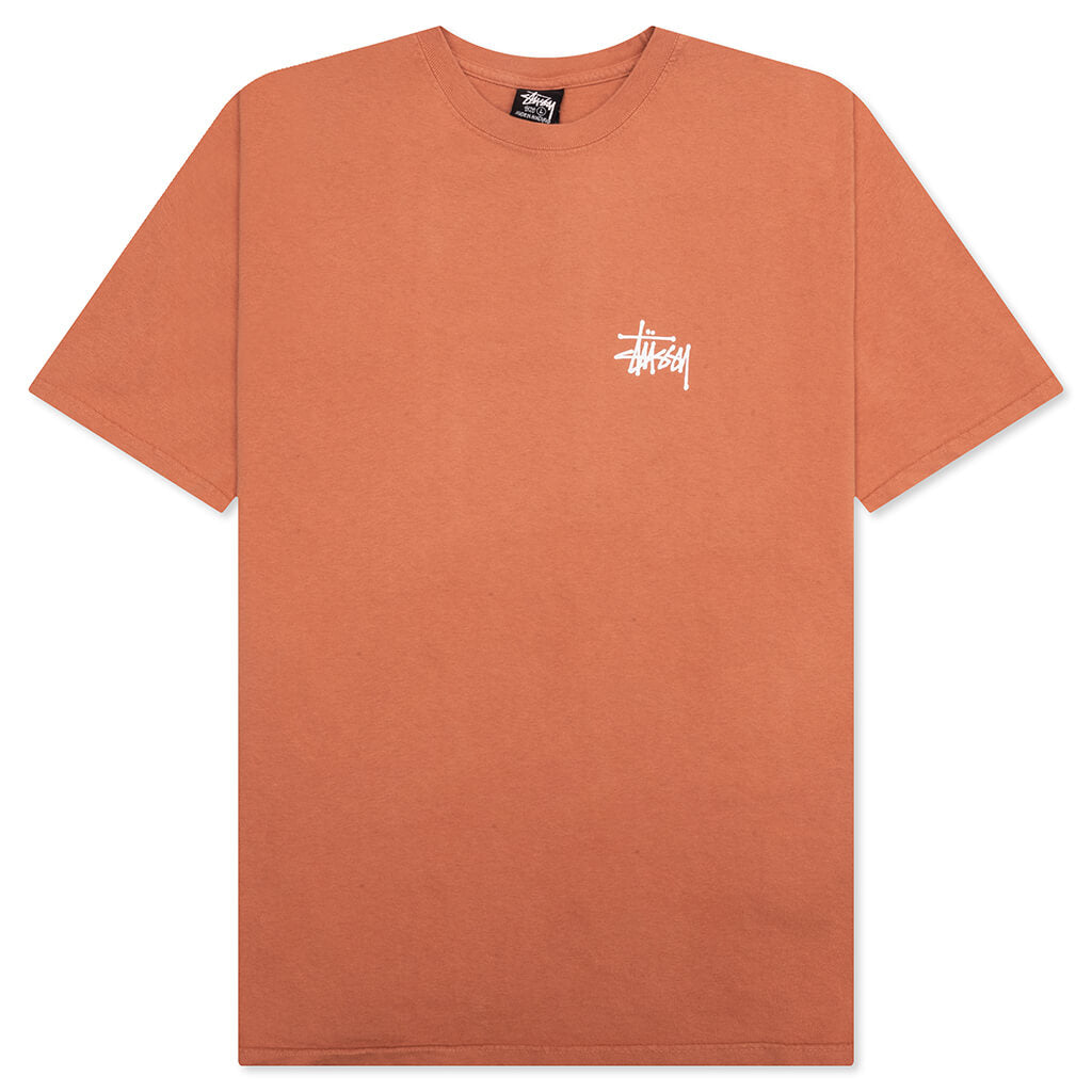 Built In Usa Pigment Dyed Tee - Rust