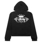 Built To Last Zip Hoodie - Black