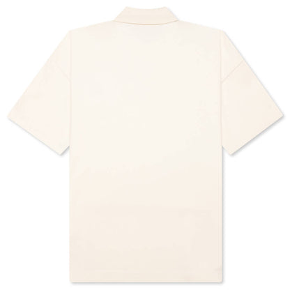 Bunny Embroidery Polo Shirt - Beige