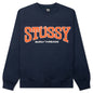 Burly Threads Crew - Navy