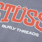 Burly Threads Pig. Dyed Tee - Indigo