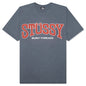 Burly Threads Pig. Dyed Tee - Indigo