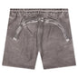 Butt Zipp Long Boxer Shorts - Dust