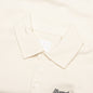 Buttoned Raglan Long Sleeve Sweatshirt - Ivory