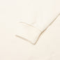 Buttoned Raglan Long Sleeve Sweatshirt - Ivory
