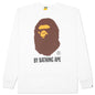 By Bathing Ape L/S Tee - White