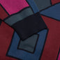 Blocked Landscape Knitted Pullover - Navy