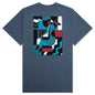 Blue Sitting Pear T-Shirt - Indigo
