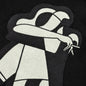 Cloudy Star Varsity Jacket - Black