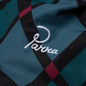 Squared Waves Pattern Track Pants - Multi Check