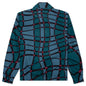 Squared Waves Pattern Track Top - Multi Check