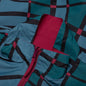Squared Waves Pattern Track Top - Multi Check