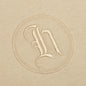 H Stamp Box Tee - Tan