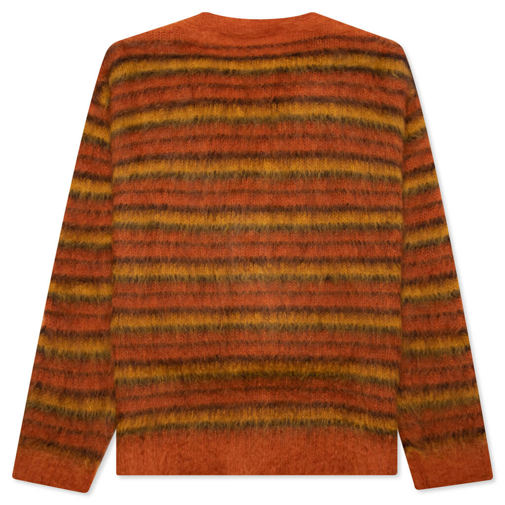 Fuzzy Wuzzy Mohair Cardigan - Lobster