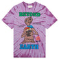 Beyond Earth Tee - Botanical Tie Dye Purple