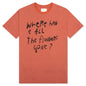 Flowers Gone Tee - Terracotta