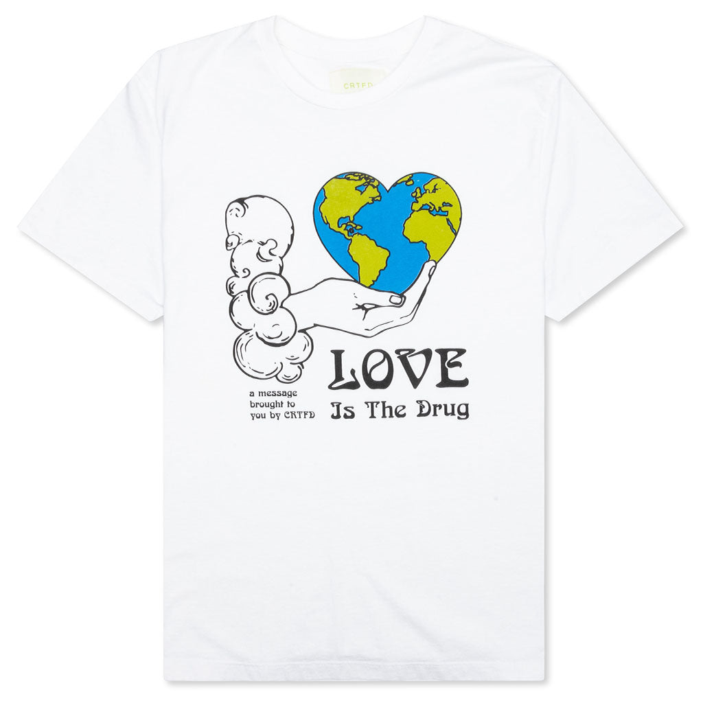 High Love Tee - White