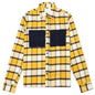 Janis Button Up - Plaid Mustard