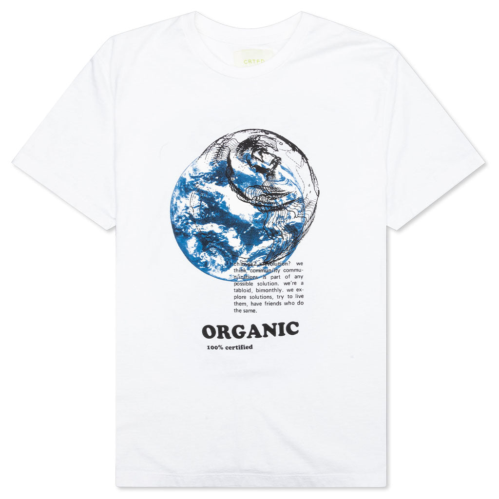Organic Love Tee - White