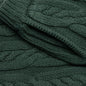Cable Knit Pant - Green