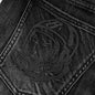 Cadet Crater Black Jean Shorts - Crater Black