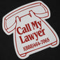 Call My Lawyer Magnet T-Shirt - Washed Black