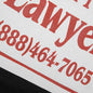 Call My Lawyer Magnet T-Shirt - Washed Black