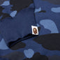Camo Shark Full Zip Hoodie - Navy