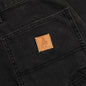 Canvas Double Knee Work Pant - Black