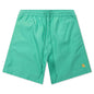Chase Swim Trunks - Aqua Green/Gold