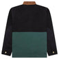 Heston Jacket - Black/Discovery Green
