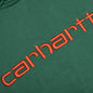 Hooded Carhartt Sweat - Bonsai/Brick